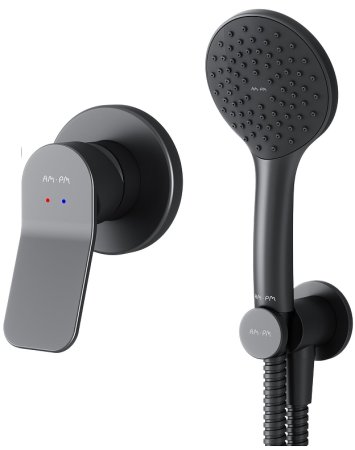 Смеситель для душа AM.PM X-Joy FB85A2H002 Черный 