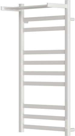 Полотенцесушитель электрический APEXTERMO Terra TR01104WM 1000x400 с полкой, белый матовый 