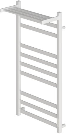 Полотенцесушитель электрический APEXTERMO Terra TR01104WM 1000x400 с полкой, белый матовый 