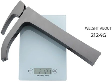 Смеситель для раковины Gappo G07-9 G1007-89 Оружейная сталь 