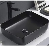 Раковина-чаша CeramaLux 50 2105-1МВ Черная матовая