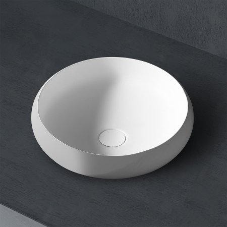 Раковина-чаша Abber Stein 40 AS2613 Белая матовая 