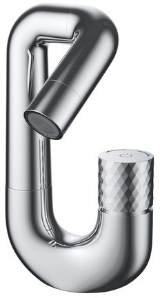 Смеситель для умывальника IDDIS Twist с управлением Push Control (TWISBBTi01) 