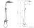 Душевая система Gappo G2418-1 Хром 