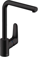 Смеситель для кухни Hansgrohe Focus 31817670 Черный матовый