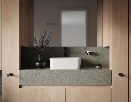 Раковина-чаша Whitecross Garnet 40 0702.040040.200 Белая матовая 