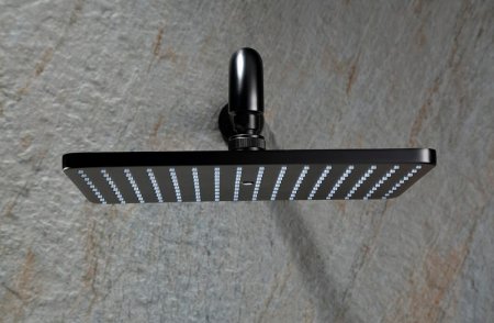 Душевая система Black&White Universe U7567GM 7567GM с термостатом Gun Metal 