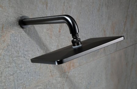 Душевая система Black&White Universe U7567GM 7567GM с термостатом Gun Metal 