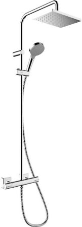 Душевая система Hansgrohe Vernis Shape Showerpipe 26286000 с термостатом Хром 