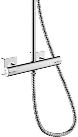 Душевая система Hansgrohe Vernis Shape Showerpipe 26286000 с термостатом Хром 