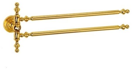 Полотенцедержатель Boheme Imperiale 10413 двойной Золото 