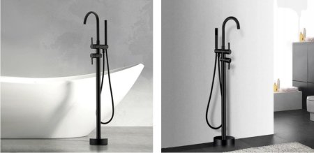 Смеситель напольный для ванны Rea Ortis REA-B0232 