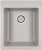 Мойка кухонная Paulmark Leer PM104249-GR серый 