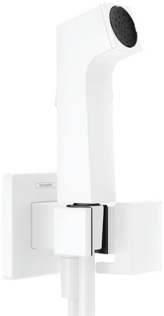 Гигиенический душ со смесителем Hansgrohe Bidette 29233700 Белый матовый 