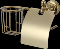 Бумагодержатель и освежителя воздуха GANZER GZ-R31031E GOLD