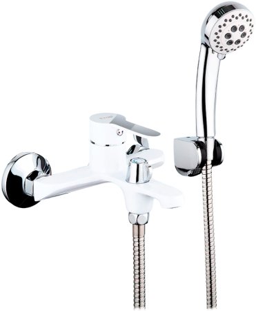 Смеситель для ванны Frap H41 F3241 Белый Хром 