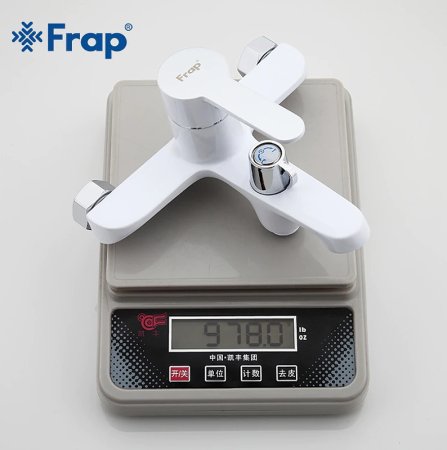 Смеситель для ванны Frap H41 F3241 Белый Хром 