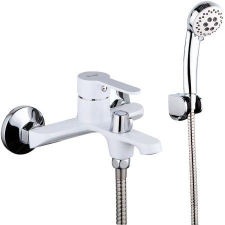 Смеситель для ванны Frap H41 F3241 Белый Хром 