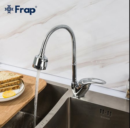 Смеситель для кухни Frap H02 F4302-B Хром 