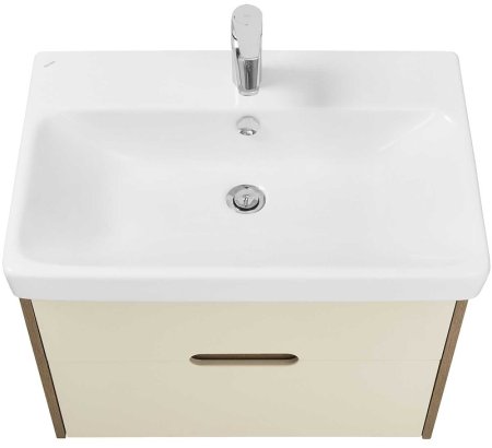 Тумба под раковину Aquaton Оливия 70 1A254301OLVG0 подвесная Бежевый Дуб велл 