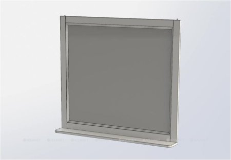 Зеркало Aquanet Бостон 100 ясень 