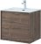 Тумба с раковиной Aquanet Lino 60 (Flat) дуб веллингтон 