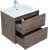 Тумба с раковиной Aquanet Lino 60 (Flat) дуб веллингтон 