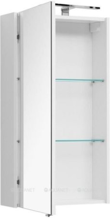 Зеркало-шкаф Aquanet Августа 50 белый 