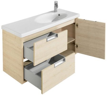 Тумба под раковину Roca Etna 100 857302445 подвесная Дуб верона 