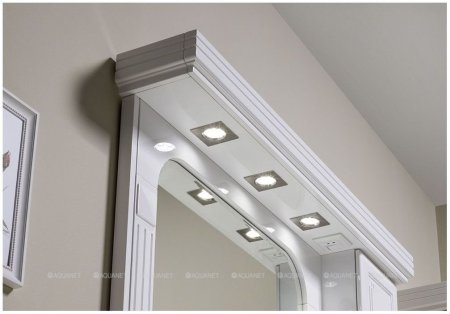 Зеркало-шкаф Aquanet Фредерика 125 белый 