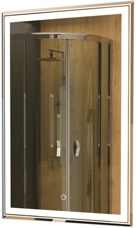 Зеркало Azario Melis 60 CS00066634 с подсветкой с сенсорным выключателем 