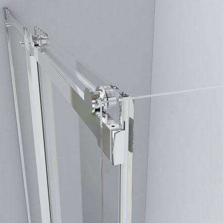 Душевой уголок Vincea Como 150х100 VSR-1C1015CL профиль Хром стекло прозрачное 