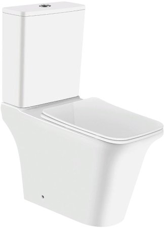 Унитаз компакт Azario Avero AZ-1213A-G с бачком и сиденьем Микролифт 