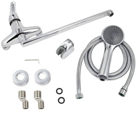 Смеситель для ванны Kaiser Nova 23055В универсальный Хром 