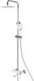 Душевая система Shevanik S6036F, белый/хром 