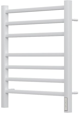 Электрический полотенцесушитель Point Вега PN71856W П7 500x600 диммер справа Белый 