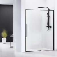Душевая дверь в нишу RGW Stilvoll SV-12B 140х195 профиль черный