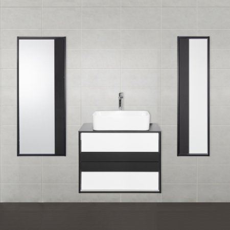 Шкаф пенал Style Line Амстердам 45 ЛС-000010044 подвесной Белый матовый 