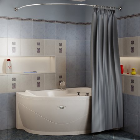 Акриловая ванна Radomir Амелия правая 