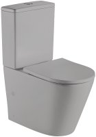 Унитаз компакт WeltWasser Salzbach 001 MT-GR 10000003766 Серый матовый с бачком и сиденьем Микролифт Унитаз компакт WeltWasser Salzbach 001 MT-GR 10000003766 Серый матовый с бачком и сиденьем Микролифт