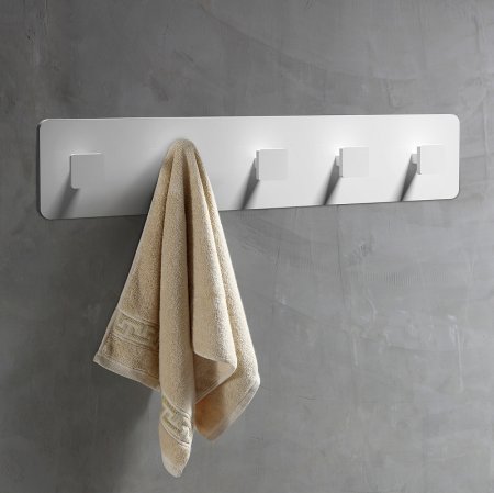 Вешалка для полотенец Abber Stein AS1650 Белая 