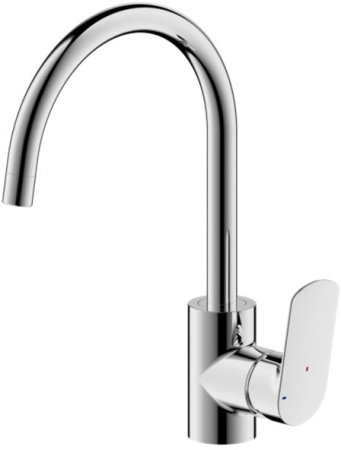 Смеситель для кухни Bravat Rhein F7429564CP-ENG, хром 