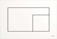 Кнопка смыва TECE Velvet 9240735, белый