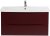 Тумба с раковиной BelBagno MARINO-CER-900-2C-SO-BRDL-P Bordo Lucido 