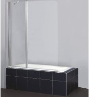 Шторка на ванну BelBagno Sela 120 SELA-V-11-120/140-P-Cr-L профиль Хром стекло рифленое