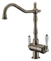 Смеситель для кухонной мойки Zorg Clean Water ZR 326 YF antique