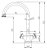 Смеситель Zorg Antic A 2005K-SL для кухонной мойки 