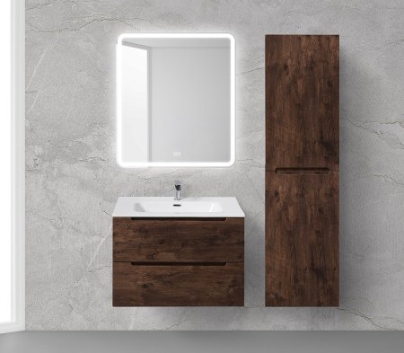 Зеркало BelBagno Marino 70 SPC-MAR-700-800-LED-TCH-WARM с подсветкой с подогревом с сенсорным выключателем 