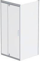 Душевой уголок AM.PM Gem 90х90 W90G-404-090MT профиль Серебро матовое стекло прозрачное