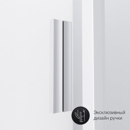 Душевой уголок AM.PM Gem 90х90 W90G-404-090MT профиль Серебро матовое стекло прозрачное 